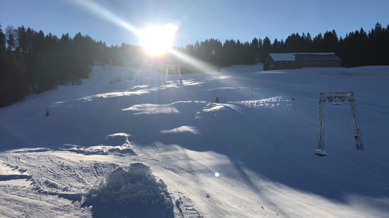 Kleine Ferienwohnung Am Rande Der Wildnis Sibratsgfäll Extérieur photo