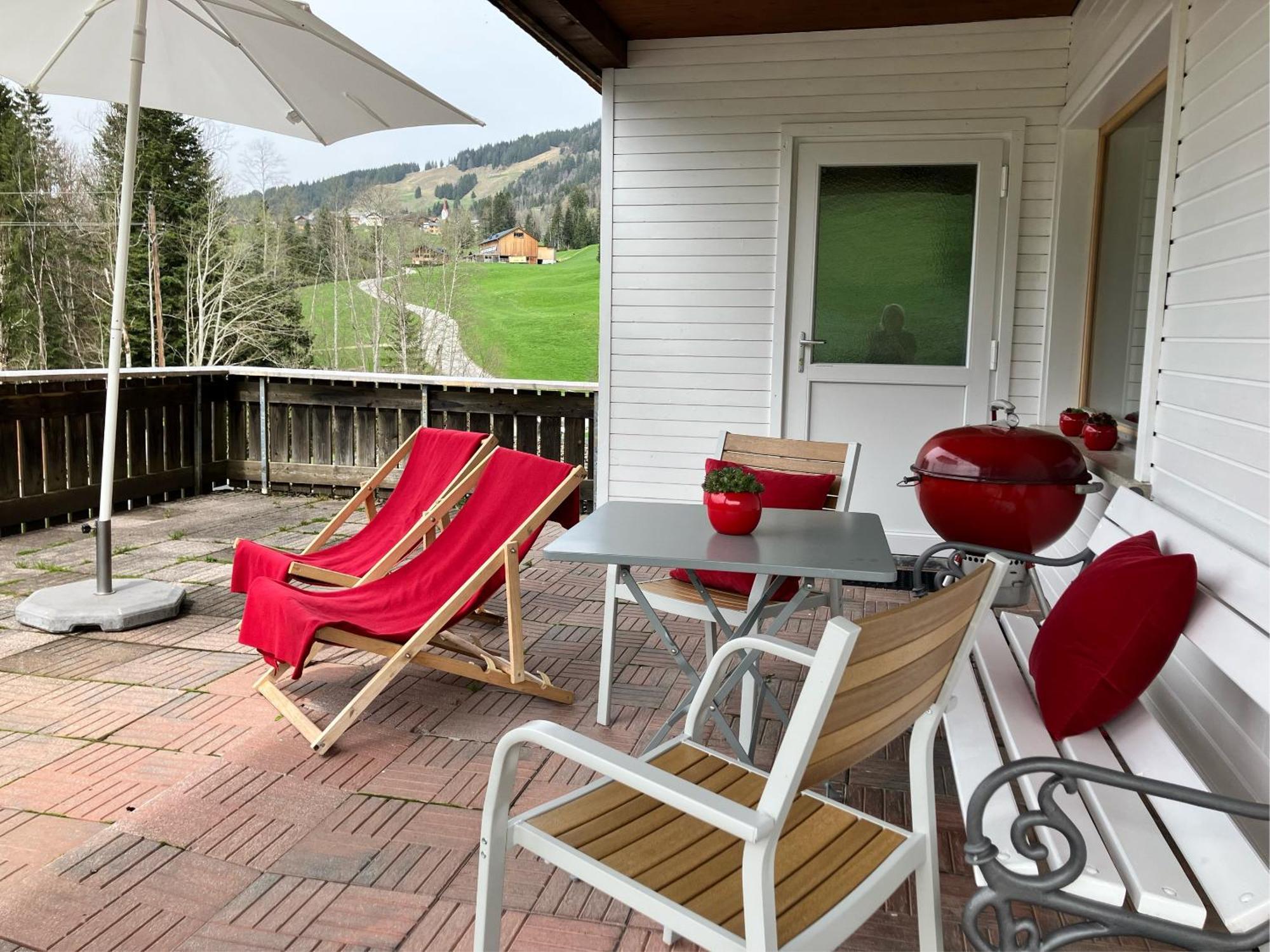 Kleine Ferienwohnung Am Rande Der Wildnis Sibratsgfäll Extérieur photo